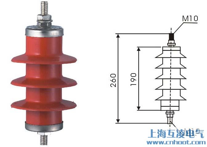 HY5WS-17/50避雷器尺寸