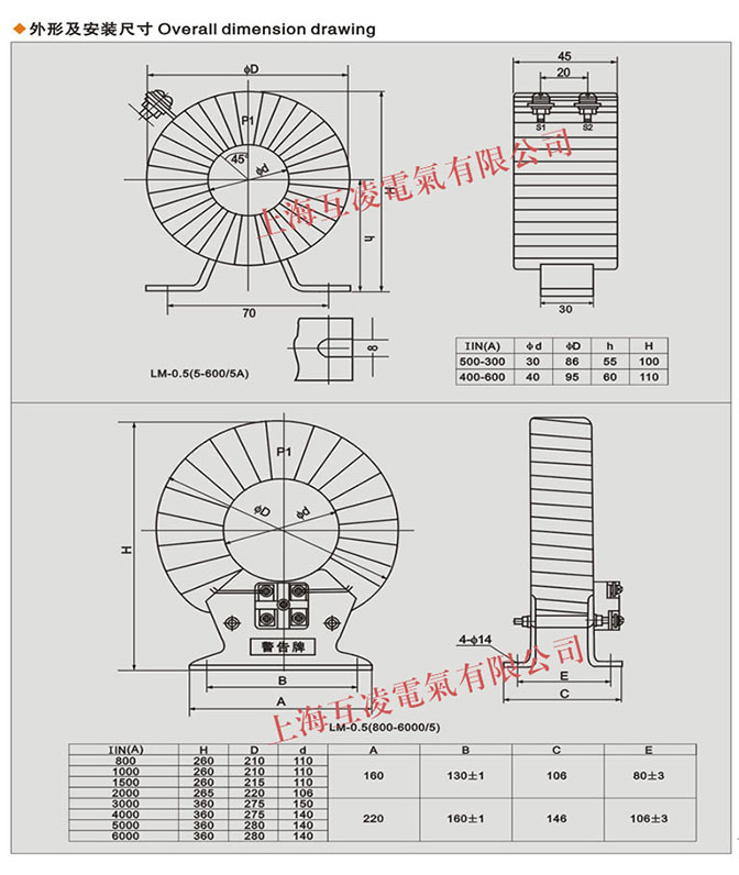 lm-0.5電流互感器變比